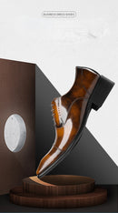 The Milan | Italian Patent Leather Oxford — Hand-Lasted Formal Business Shoe