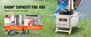 The Ember Sentinel | 80-Inch Stainless Steel Camping Tent Stove