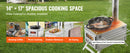 The Emberwright | 80-Inch Stainless Steel Camping Tent Stove