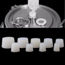 2021 Silicone Fermenter Cover Plug Stoppers With 8mm Hole For Airlock Valve Brew Wine Rubber Fermenting Lids Fermenting Supplies