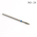 29 Types Diamond Ceramic Nail Drill Milling Cutter for Manicure Rotary Bits Cuticle Clean Accessories Nail Files Art Tools