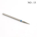 29 Types Diamond Ceramic Nail Drill Milling Cutter for Manicure Rotary Bits Cuticle Clean Accessories Nail Files Art Tools