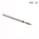 29 Types Diamond Ceramic Nail Drill Milling Cutter for Manicure Rotary Bits Cuticle Clean Accessories Nail Files Art Tools