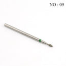 29 Types Diamond Ceramic Nail Drill Milling Cutter for Manicure Rotary Bits Cuticle Clean Accessories Nail Files Art Tools