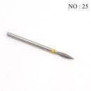 29 Types Diamond Ceramic Nail Drill Milling Cutter for Manicure Rotary Bits Cuticle Clean Accessories Nail Files Art Tools