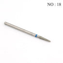 29 Types Diamond Ceramic Nail Drill Milling Cutter for Manicure Rotary Bits Cuticle Clean Accessories Nail Files Art Tools