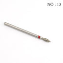 29 Types Diamond Ceramic Nail Drill Milling Cutter for Manicure Rotary Bits Cuticle Clean Accessories Nail Files Art Tools