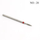 29 Types Diamond Ceramic Nail Drill Milling Cutter for Manicure Rotary Bits Cuticle Clean Accessories Nail Files Art Tools