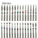 29 Types Diamond Ceramic Nail Drill Milling Cutter for Manicure Rotary Bits Cuticle Clean Accessories Nail Files Art Tools