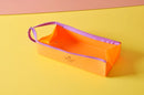 Wild Leopard Portable Big Capacity Silicone Pencil Pouch