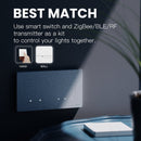 MOES New Star Ring Smart ZigBee3.0 Push Button Switch Embedded Light Touch Switch