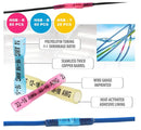 WAHSURE 160件热缩对接连接器 - 电气连接器 - 防水电线连接端子