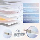 Weighted Electric Heating Pad With Massager