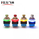 带LED灯的3PDT吉他脚踏开关
