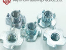 DIN1624 4 Prongs Zinc Plated Tee Nut-XCD