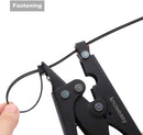 Cable Tie Tool,Knoweasy Cable Tie Gun and Tensioning and Cutting Tool for Plastic Nylon Cable Tie or Fasteners