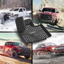 Jeep Wrangler JK 2013-2018 All-Weather Floor Mats 1st & 2nd Row (4 Doors Only)