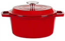 ENAMEL COATING  |  ROUND CAST IRON CASSEROLE