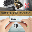 Initial Stainless Steel Luggage Tags (Rose Gold)