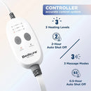 Weighted Electric Heating Pad With Massager