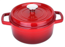 ENAMEL COATING  |  ROUND CAST IRON CASSEROLE