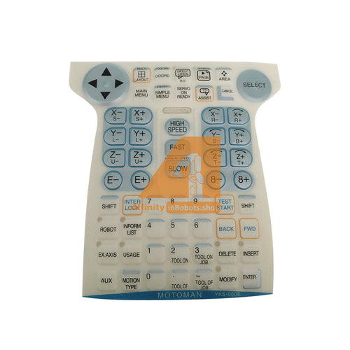 YKS-000E DX100 安川 键盘 薄膜按键 硅胶 莫托曼 全新