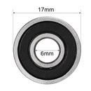 606-2RS Shielded Ball Bearings