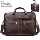 WESTAL Bag men's Genuine Leather briefcase Male man laptop bag natural Leather for men Messenger bags men's briefcases 2019