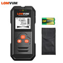 LOMVUM Metal Detector Backlit Black AC Wood Finder Cable Wires Depth TrackerUndeground Sturs Wall Scanner LCD HD Display Beep