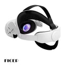 Ficep Oculus Quest 2头戴精英版，可调节舒适Oculus Quest 2头带，适用于Oculus Quest2配件