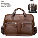 WESTAL Bag men's Genuine Leather briefcase Male man laptop bag natural Leather for men Messenger bags men's briefcases 2019