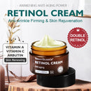 VIBRANT GLAMOUR Retinol Face Cream Face Serum 2 PCS/Set Firming Lifting Anti-Aging Reduce Wrinkle Fine Lines Facial Skin Care