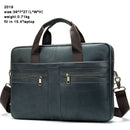 WESTAL Bag men's Genuine Leather briefcase Male man laptop bag natural Leather for men Messenger bags men's briefcases 2019