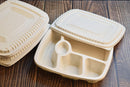 Customized Logo Acceptable OEM Bamboo Raw Material Biodegradable Dishes BBM-P004