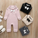 Cotton rib fabric cute baby clothes