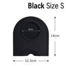 Espresso Coffee Tampers Mat Fluted Coffee Tampering Corner Mat Pad Anti-skid Food Safe Silicone Rubber Coffeeware Tamping Mat
