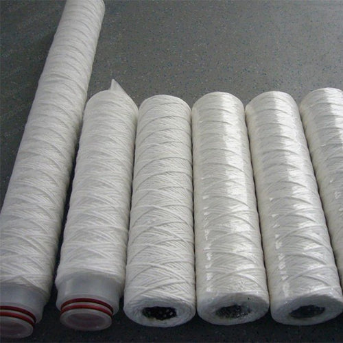 5 micron 10”/20”/30”/40” PP string wound filter cartridge/spun filter cartridge