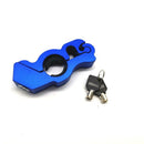 Motorcycle Handlebar Lock Handlebar Brake Handle Solid Lock Imitating Steal Lock Pull Rod ATV Dirt Street Bikes Anti Theft