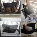 宠物猫动物吊床豪华暖气片床悬挂冬季保暖抓绒篮吊床金属铁架猫咪睡床