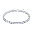 TOPGRILLZ Anklet 5mm/6mm Tennis Chain Anklet Iced Out Cubic Zirconia Hip Hop Punk Fashion Charm Jewelry For Gift Can Adjustable