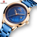 NAVIFORCE Luxury Brand Quartz Watches Women Fashion Sinple Date Waterproof WristWatch Ladies Gift Clock Relogio Feminino 2019