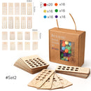 Montessori Tracing Board Wooden toy for girls boy Double Sided Uppercase &amp; Lowercase Letters number Educational game toy product