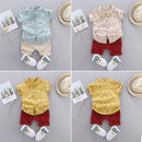 Summer Children's Clothes Sets Boys T-shirt and Shorts Pants 2 pieces Clothing sets children's clothing Baby Boys clothes