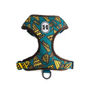 Nylon Dog Cat Harness Printed French Bulldog Harness Puppy Small Dogs Harnesses Vest for Chihuahua Yorkshire Walking Training