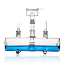 MP5 Tank Thick Glass Hookah Tobacco Smoking Pipe Mini Sheesha With Hookah Shower Diffuser Chicha Narguile Head Bowl Silicon Hose