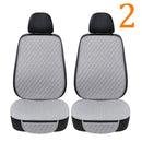 Summer Car Seat Cover Protector Auto Flax Front Back Rear Backrest Linen Seat Cushion Pad for Automotive Interior Truck Suv Van