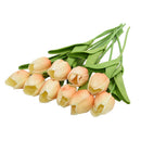 20pcs Mix Tulip Artificial Flower Real Touch Artificial Bouquet Fake Flower for Wedding Decoration Flowers Home Garden Decor