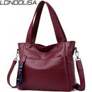 Genuine Brand Ladies Soft Leather Shoulder Bag Luxury Handbags Women Bags Designer Hand Bags For Women 2021 New High Quality Sac
