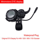 EYE LCD 显示屏 EY3 Minimotors 适用于电动滑板车 48V 52V 60V 72V Kaabo Wolf Warrior King Wolf X 和 Mantis Dual Eye 油门