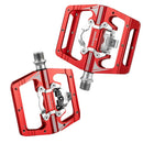 RACEWORK Mtb Pedals for Bicycle Clip Automatic Pedals Platform Mountain Bike Mixed Footrest Double Function Power Meter Pedalen